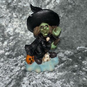 Halloween witch figure